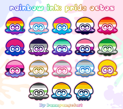 Pride Octo Pins