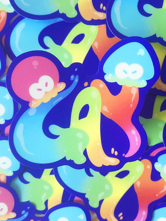 Preorder: Gay Squid Sticker